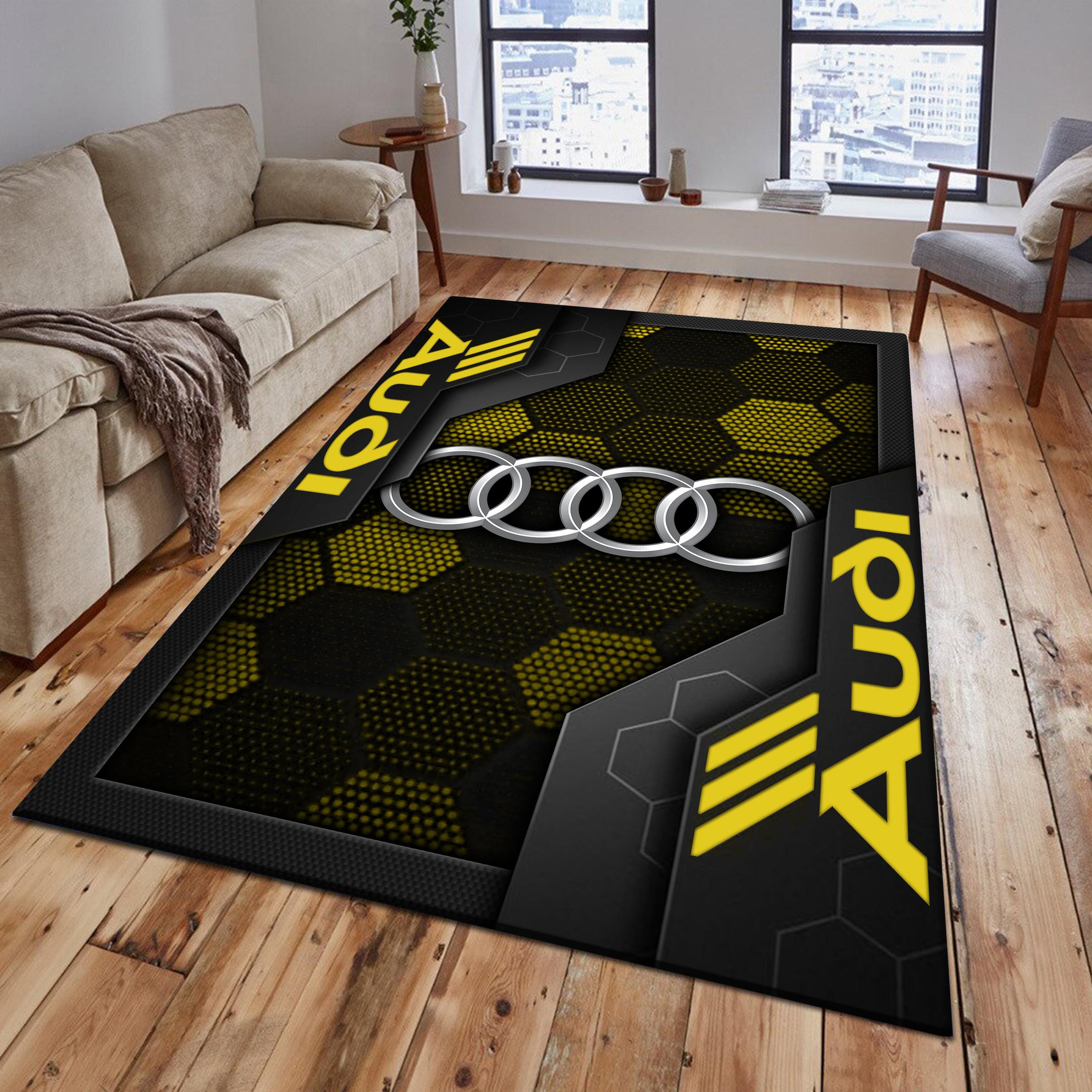 Audi Area Rugs 2506 Multicolor - Famjoys Audi Area Rugs 2506 Multicolor - Famjoys