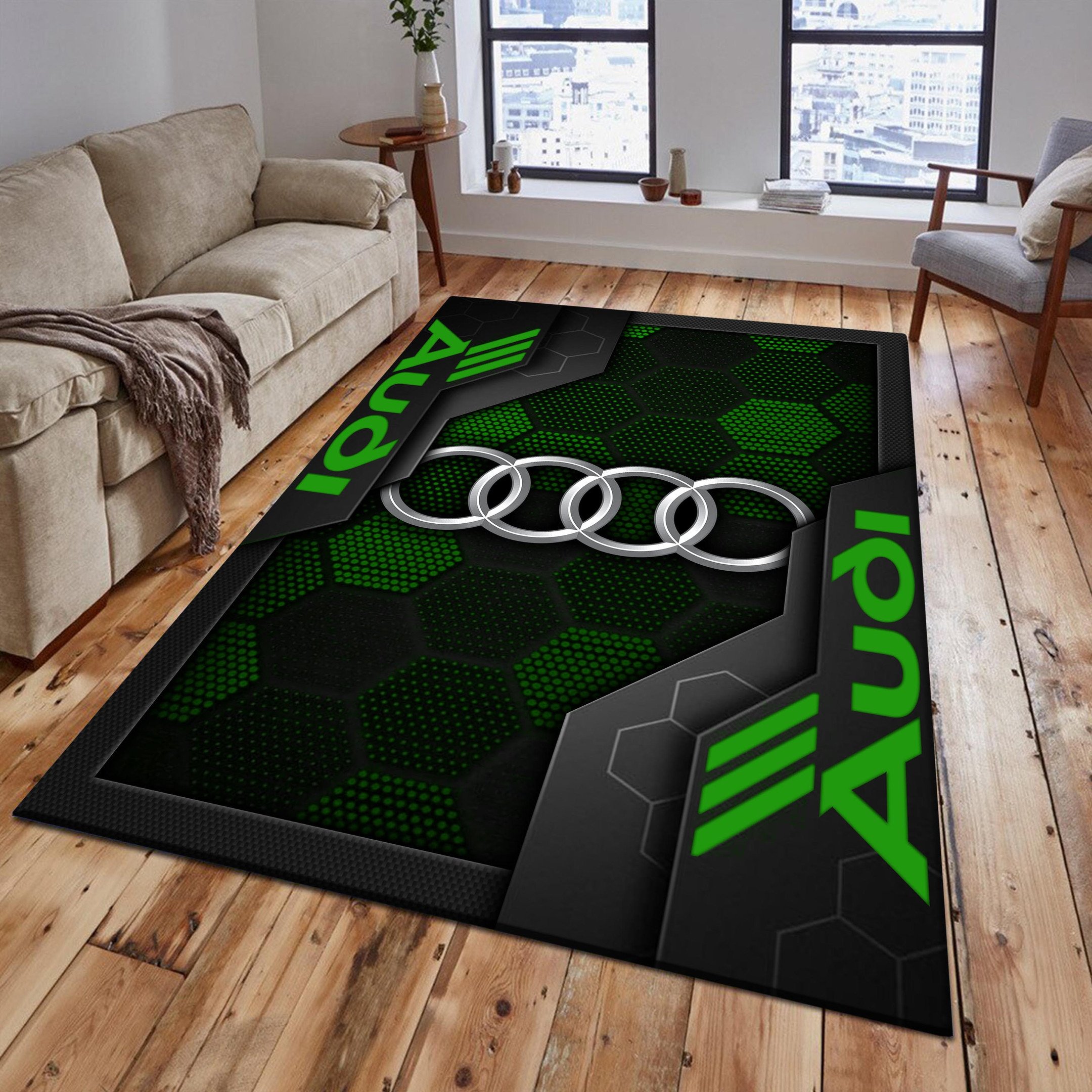 Audi Area Rugs 2506 Multicolor - Famjoys Audi Area Rugs 2506 Multicolor - Famjoys
