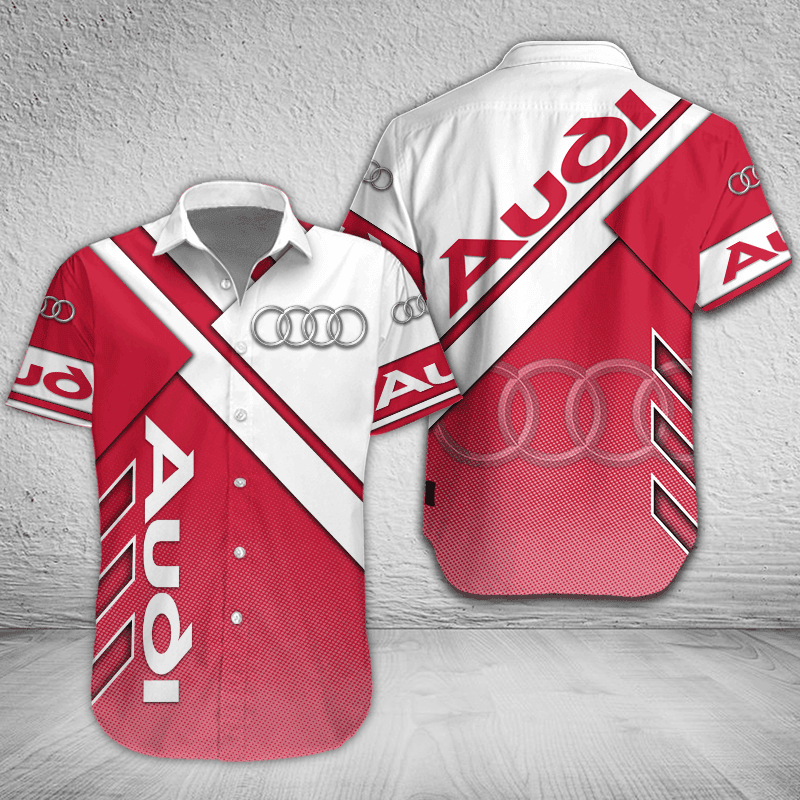 Audi Button Shirt Custom Name, Multicolor - Famjoys Audi Button Shirt Custom Name, Multicolor - Famjoys