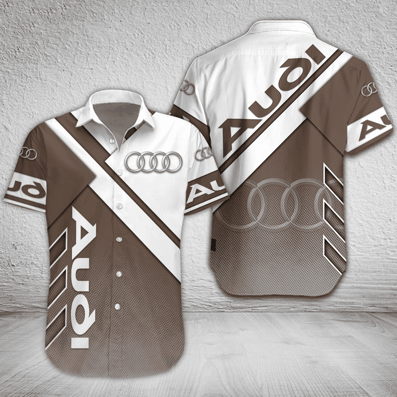 Audi Button Shirt Custom Name, Multicolor - Famjoys Audi Button Shirt Custom Name, Multicolor - Famjoys