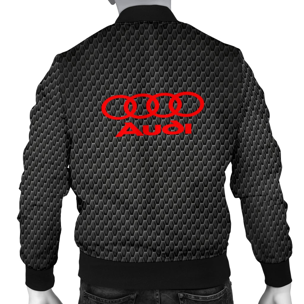 Audi Men's Bomber Jacket MT - Famjoys Audi Men's Bomber Jacket MT - Famjoys