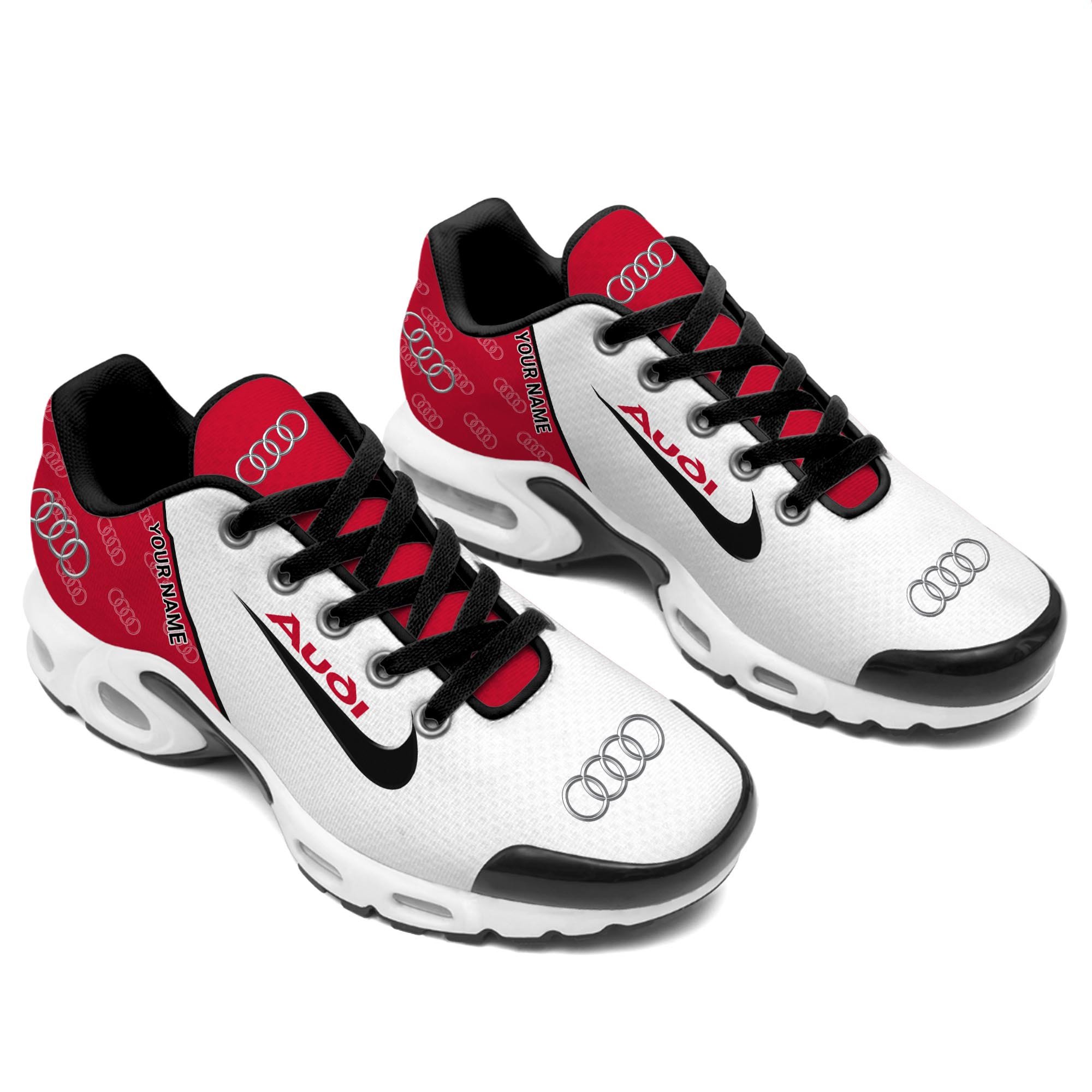 Audi Personalized Name Air Cushion Sports Shoes 0746 - Famjoys Audi Personalized Name Air Cushion Sports Shoes 0746 - Famjoys
