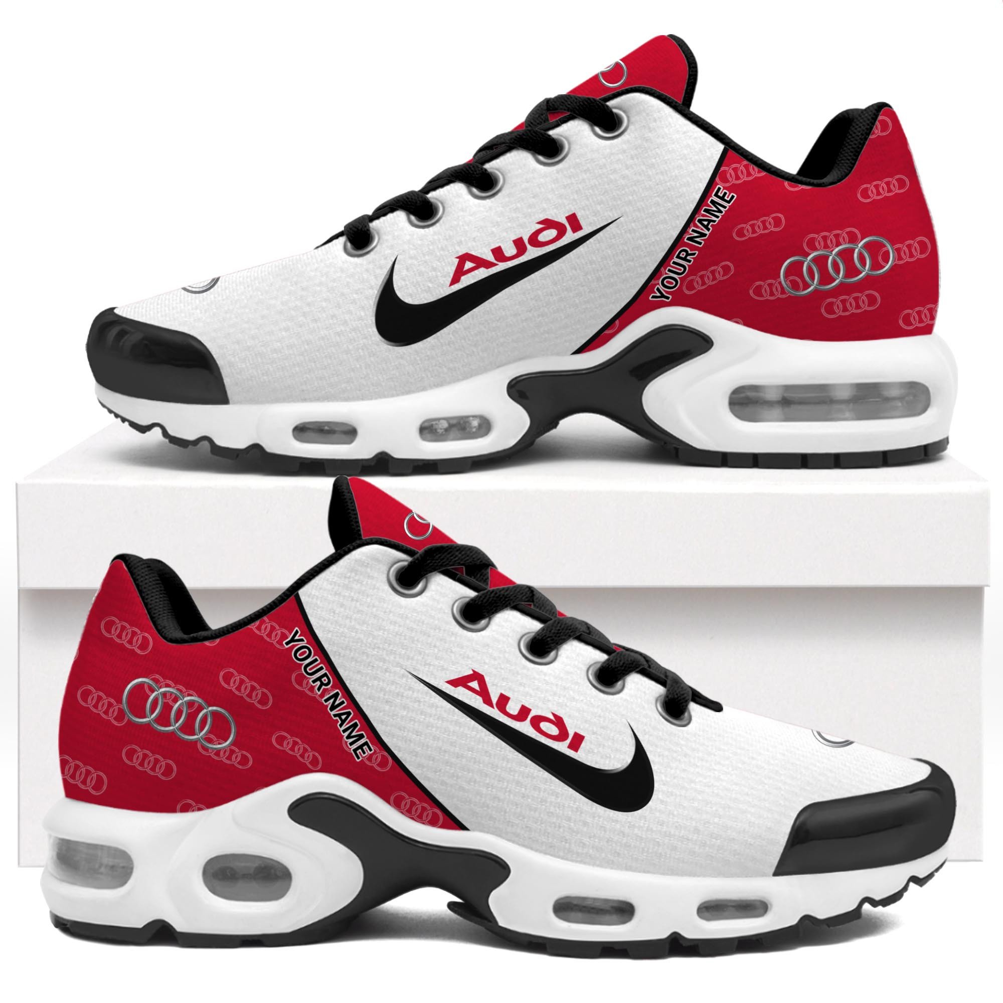 Audi Personalized Name Air Cushion Sports Shoes 0746 - Famjoys Audi Personalized Name Air Cushion Sports Shoes 0746 - Famjoys
