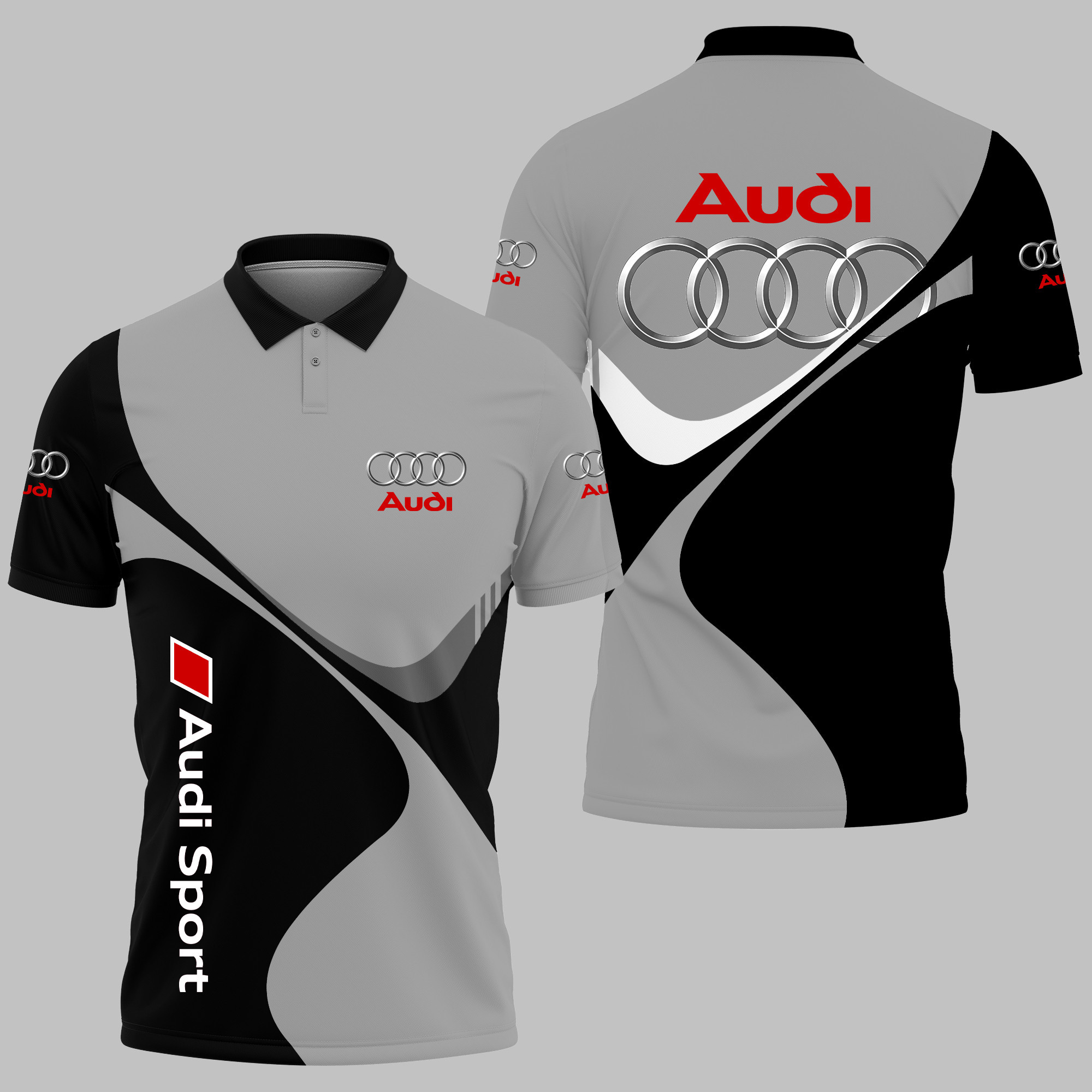 Audi Polo Shirt Ver 1 - Famjoys Audi Polo Shirt Ver 1 - Famjoys