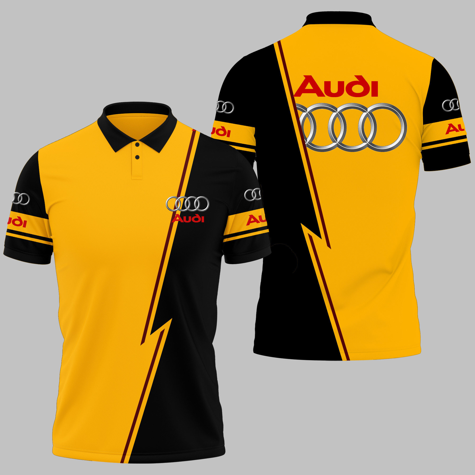 Audi Polo Shirt Ver 1 - Famjoys Audi Polo Shirt Ver 1 - Famjoys