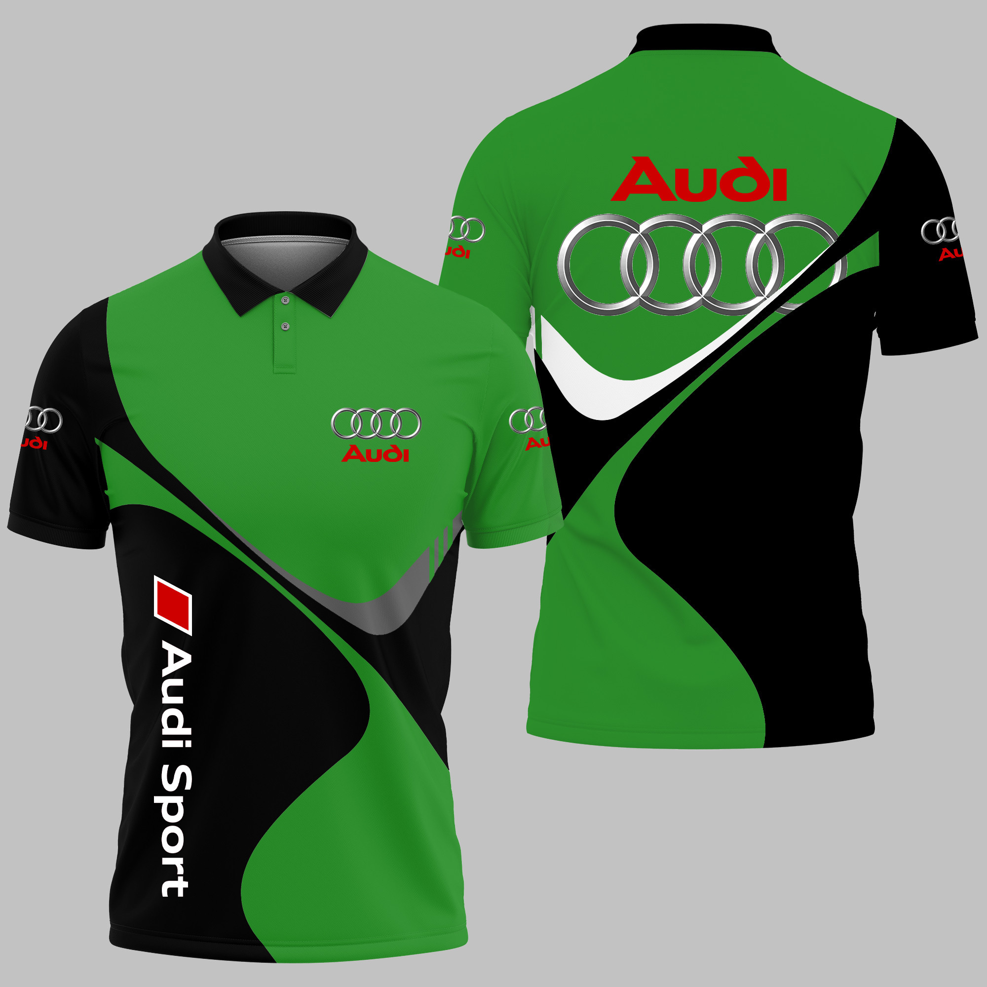 Audi Polo Shirt Ver 1 - Famjoys Audi Polo Shirt Ver 1 - Famjoys