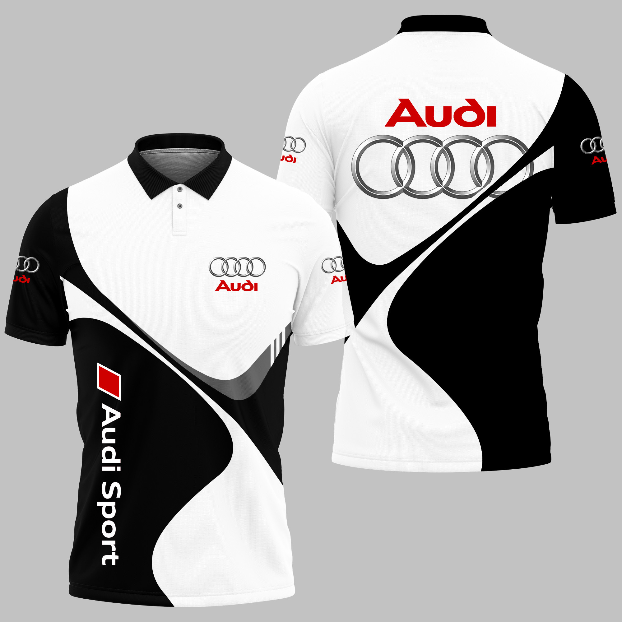 Audi Polo Shirt Ver 1 - Famjoys Audi Polo Shirt Ver 1 - Famjoys