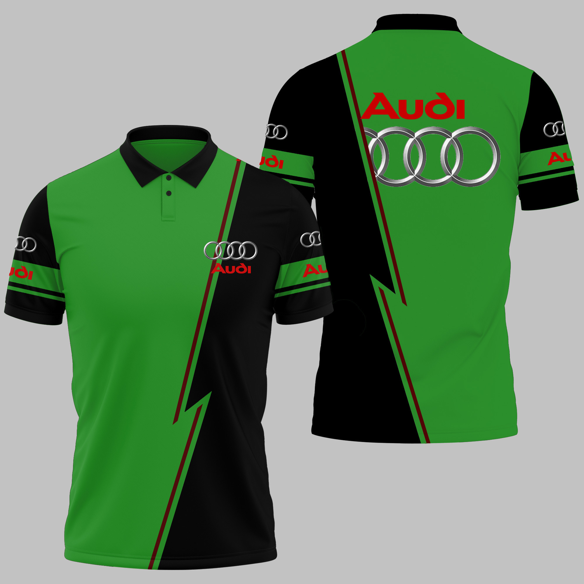 Audi Polo Shirt Ver 1 - Famjoys Audi Polo Shirt Ver 1 - Famjoys