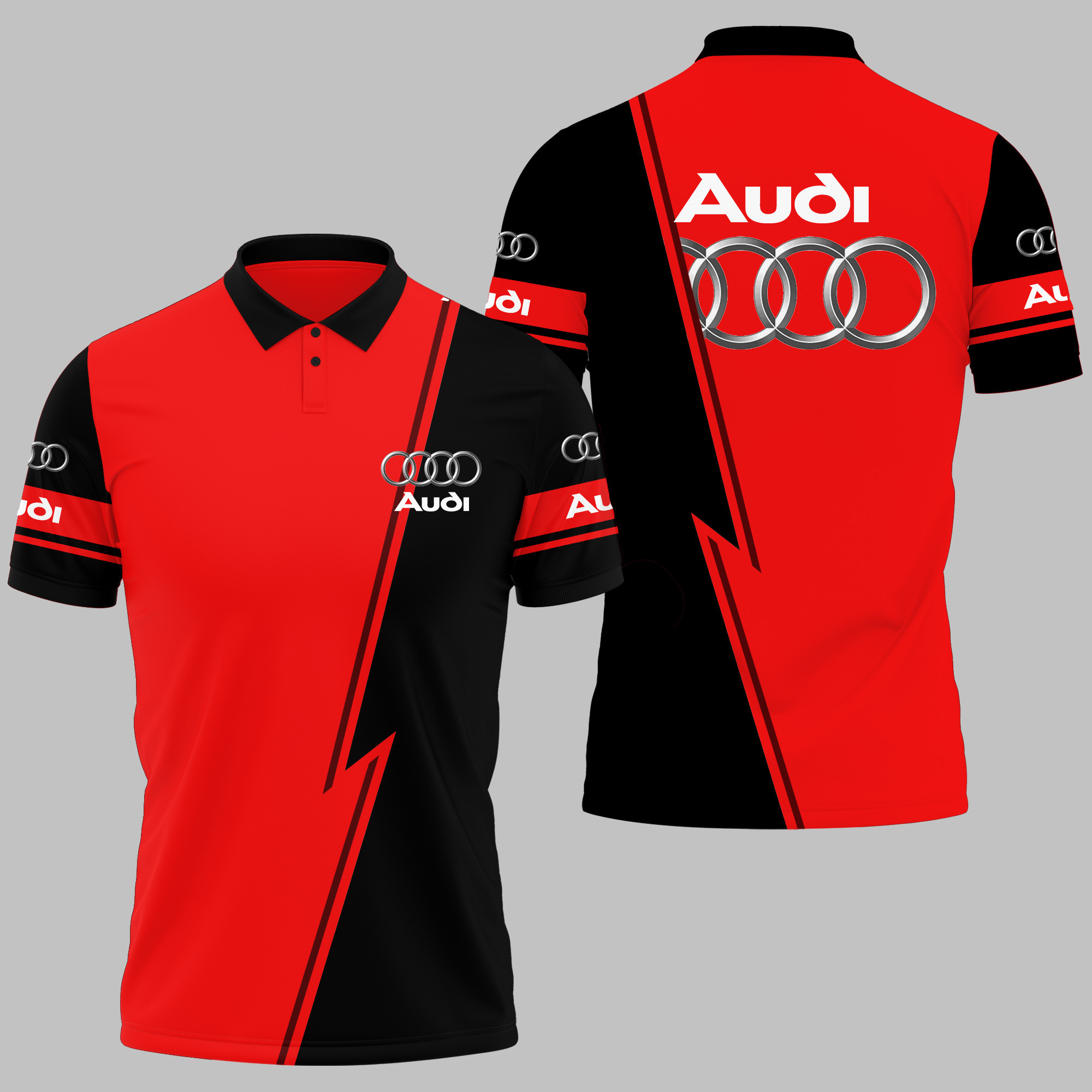 Audi Polo Shirt Ver 1 - Famjoys Audi Polo Shirt Ver 1 - Famjoys