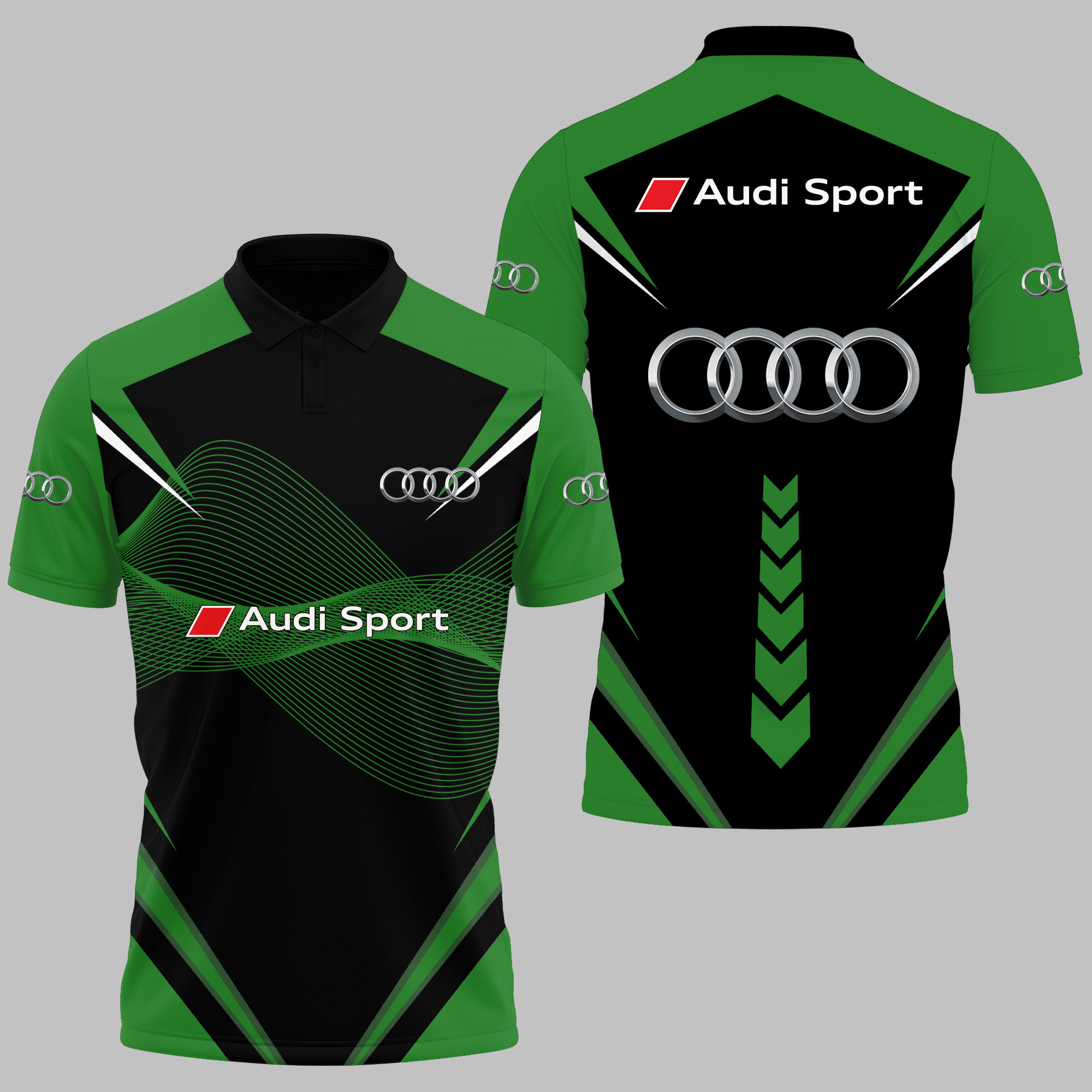 Audi Polo Shirt Ver 9 - Famjoys Audi Polo Shirt Ver 9 - Famjoys