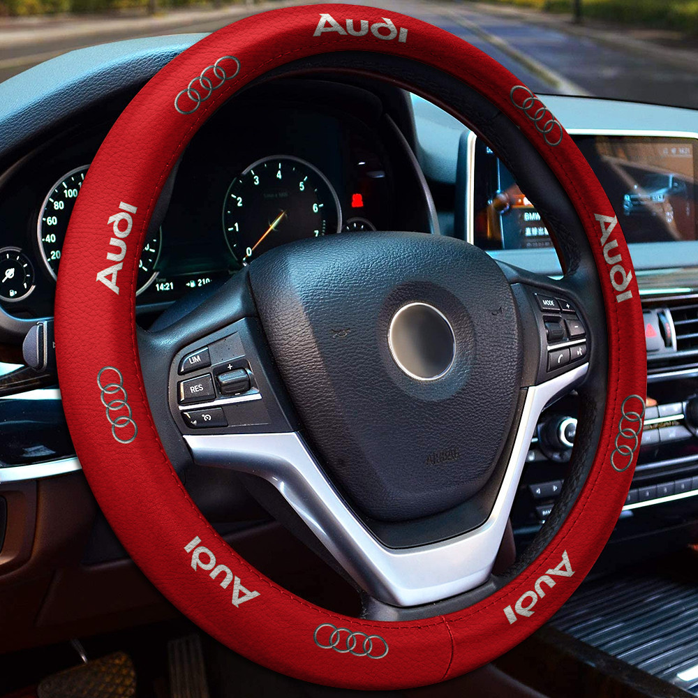 Audi Steering Wheel Cover - Famjoys Audi Steering Wheel Cover - Famjoys