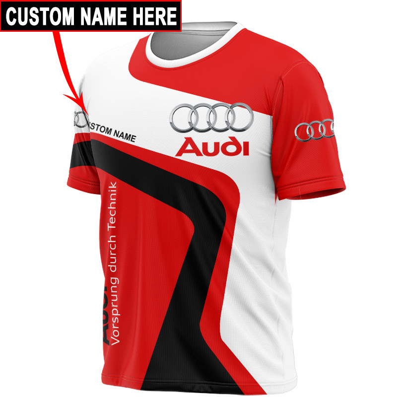 Audi t-shirt hoodie apparel 3D full printing - Famjoys Audi t-shirt hoodie apparel 3D full printing - Famjoys