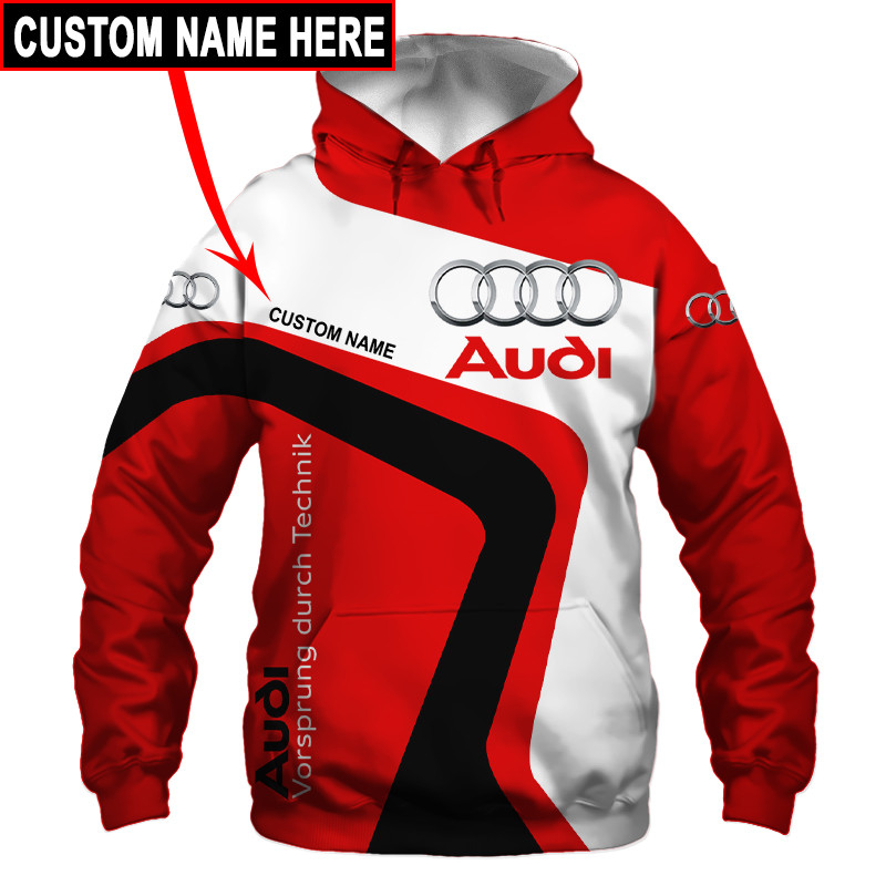 Audi t-shirt hoodie apparel 3D full printing - Famjoys Audi t-shirt hoodie apparel 3D full printing - Famjoys
