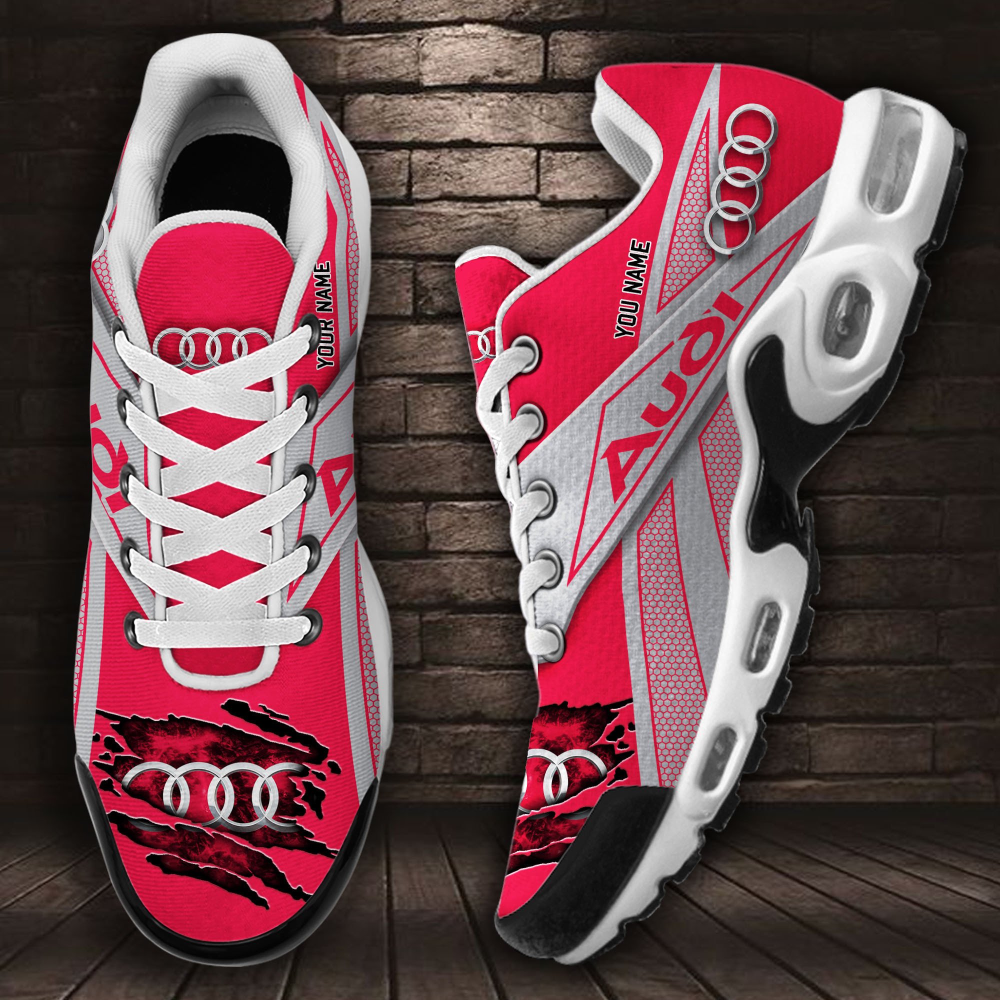 Audi TN Shoes Sneakers For Men And Women - Famjoys Audi TN Shoes Sneakers For Men And Women - Famjoys