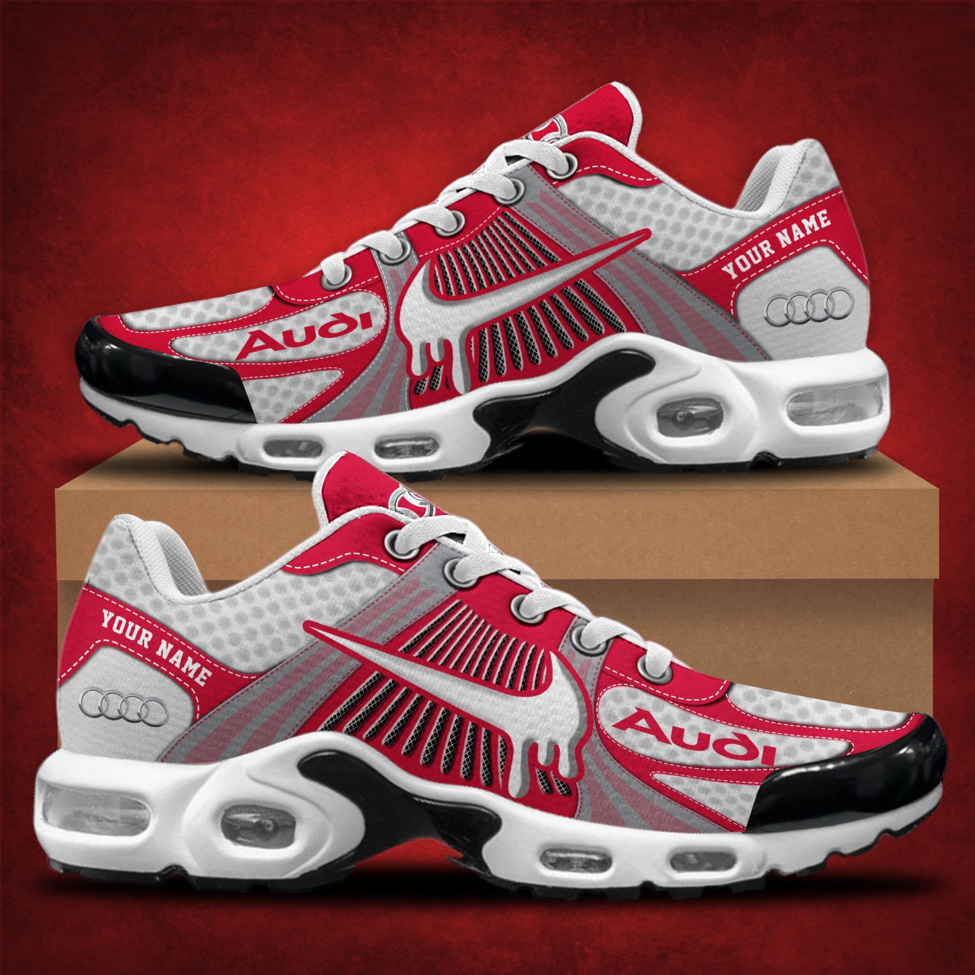Audi TN Shoes Sneakers For Men And Women - Famjoys Audi TN Shoes Sneakers For Men And Women - Famjoys