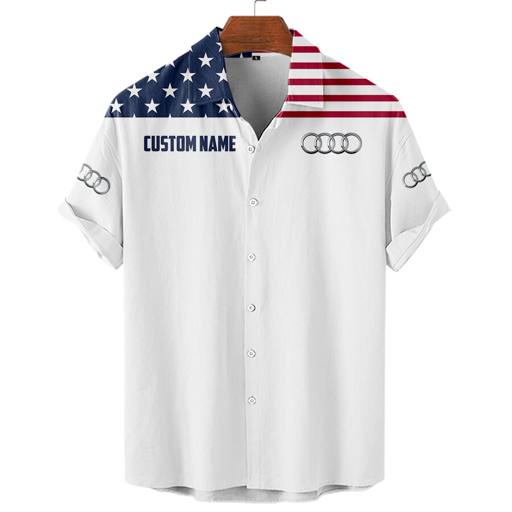 Audi US Flag Full Printing T-Shirt, Hoodie, Zip, Polo, Hawaiian Shirt - Famjoys Audi US Flag Full Printing T-Shirt, Hoodie, Zip, Polo, Hawaiian Shirt - Famjoys