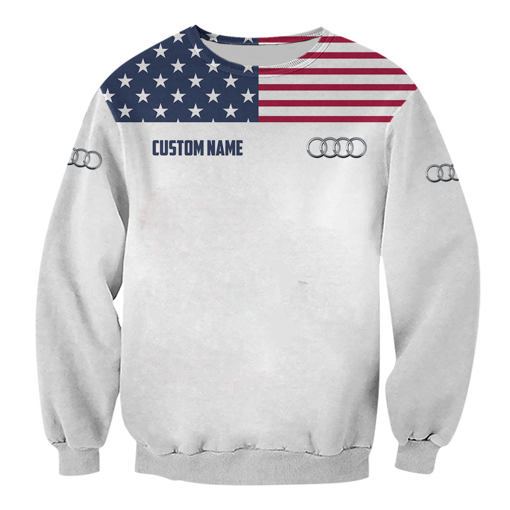 Audi US Flag Full Printing T-Shirt, Hoodie, Zip, Polo, Hawaiian Shirt - Famjoys Audi US Flag Full Printing T-Shirt, Hoodie, Zip, Polo, Hawaiian Shirt - Famjoys