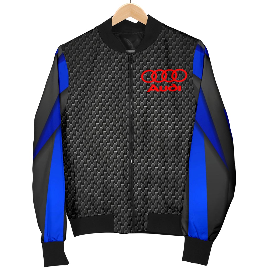 Audi Women's Bomber Jacket BB - Famjoys Audi Women's Bomber Jacket BB - Famjoys