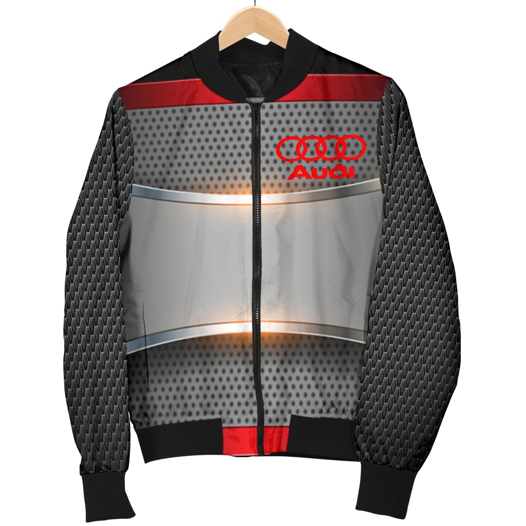 Audi Women's Bomber Jacket RW - Famjoys Audi Women's Bomber Jacket RW - Famjoys
