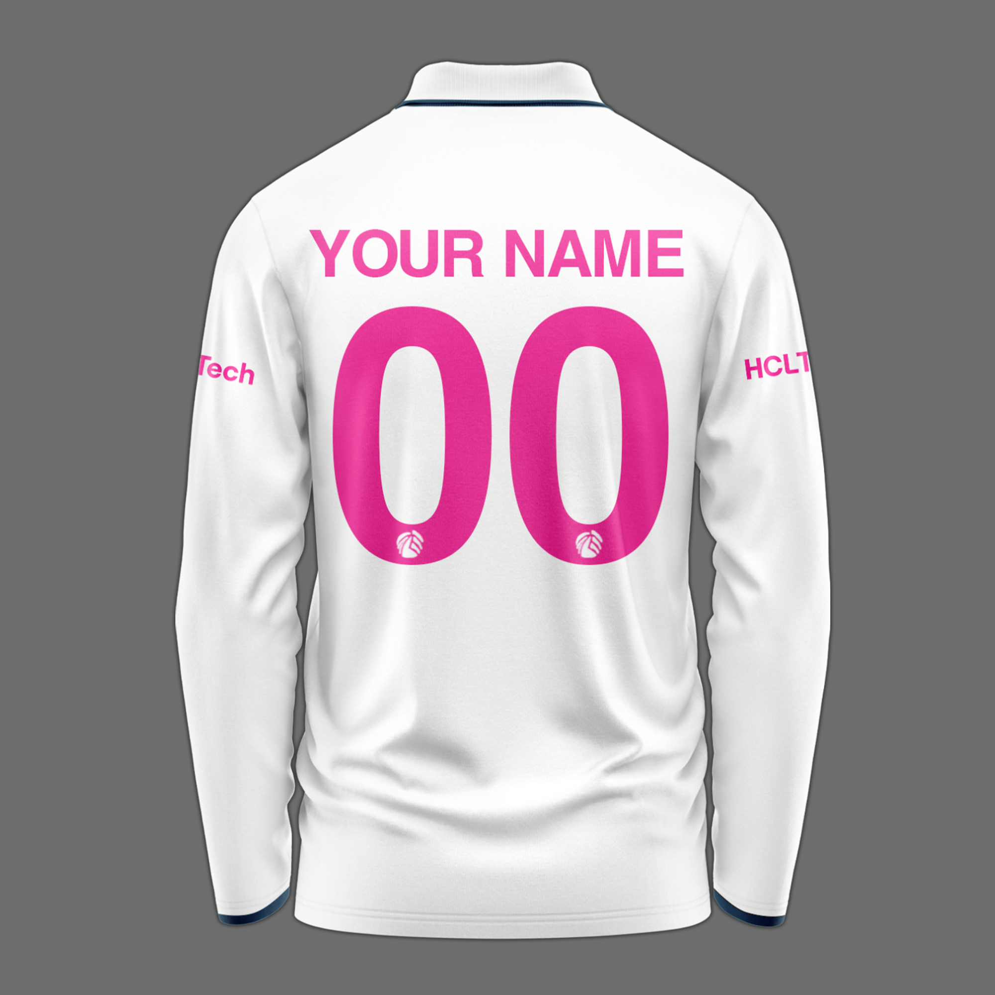 Australia National Cricket Pink Test Longsleeve Polo Custom Name & Number - Famjoys Australia National Cricket Pink Test Longsleeve Polo Custom Name & Number - Famjoys