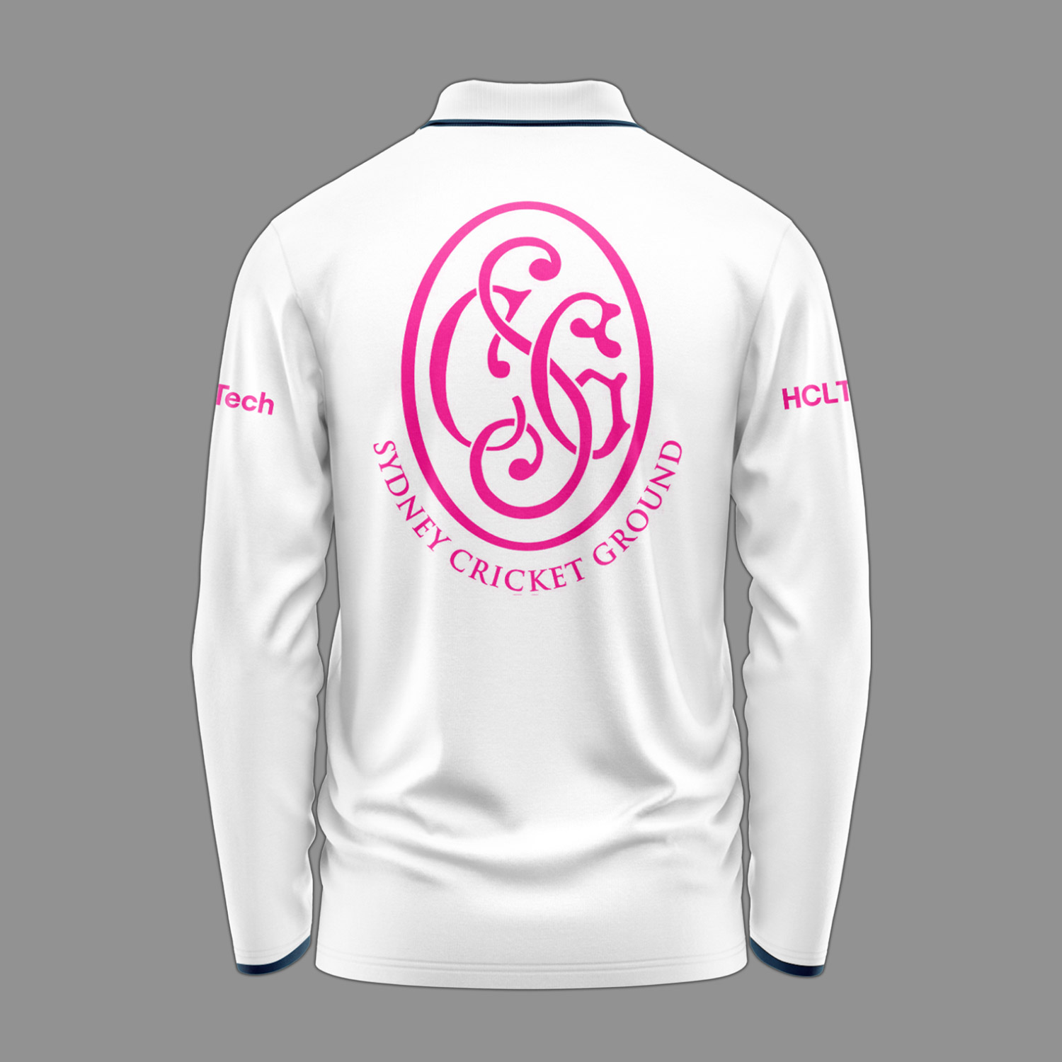 Australia National Cricket Pink Test Longsleeve Polo - Famjoys Australia National Cricket Pink Test Longsleeve Polo - Famjoys