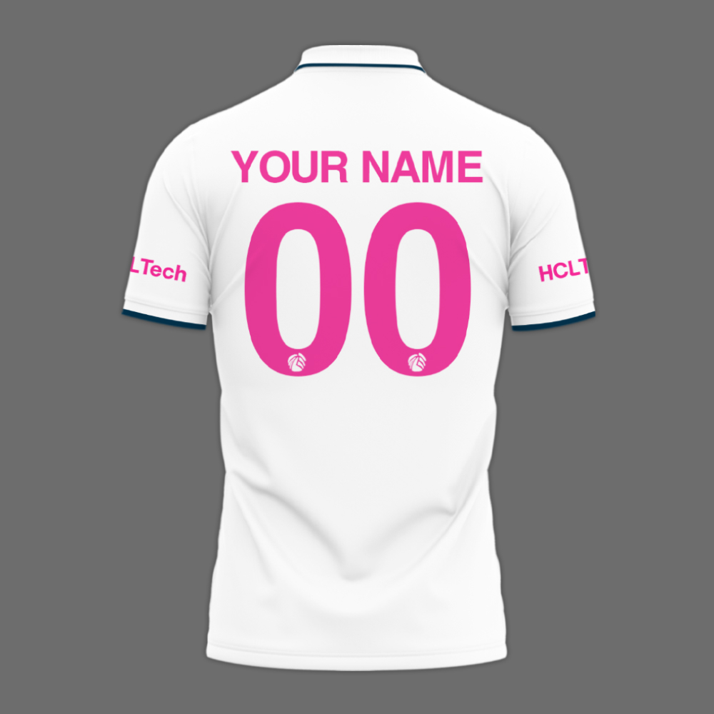 Australia National Cricket Pink Test Polo Custom Name & Number - Famjoys Australia National Cricket Pink Test Polo Custom Name & Number - Famjoys