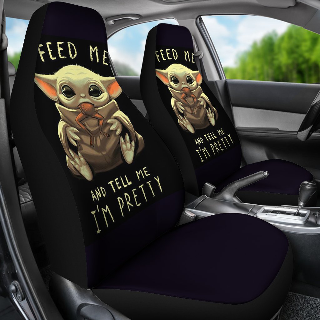 Baby Yoda Feed Me Seat Cover - Famjoys Baby Yoda Feed Me Seat Cover - Famjoys