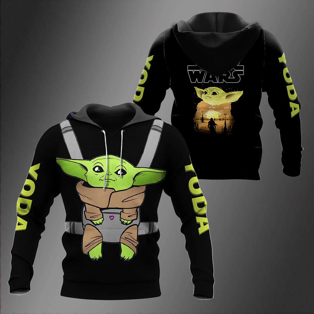 Baby Yoda Hoodies - v3 - Famjoys Baby Yoda Hoodies - v3 - Famjoys