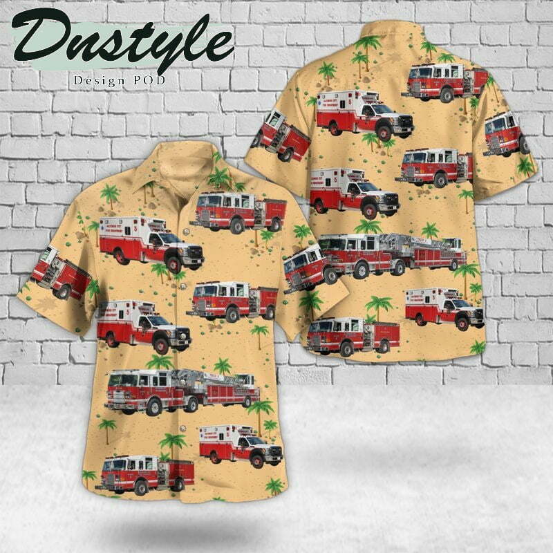 Baltimore County Maryland Baltimore City Fire Department Hawaiian Shirt - Famjoys Baltimore County Maryland Baltimore City Fire Department Hawaiian Shirt - Famjoys