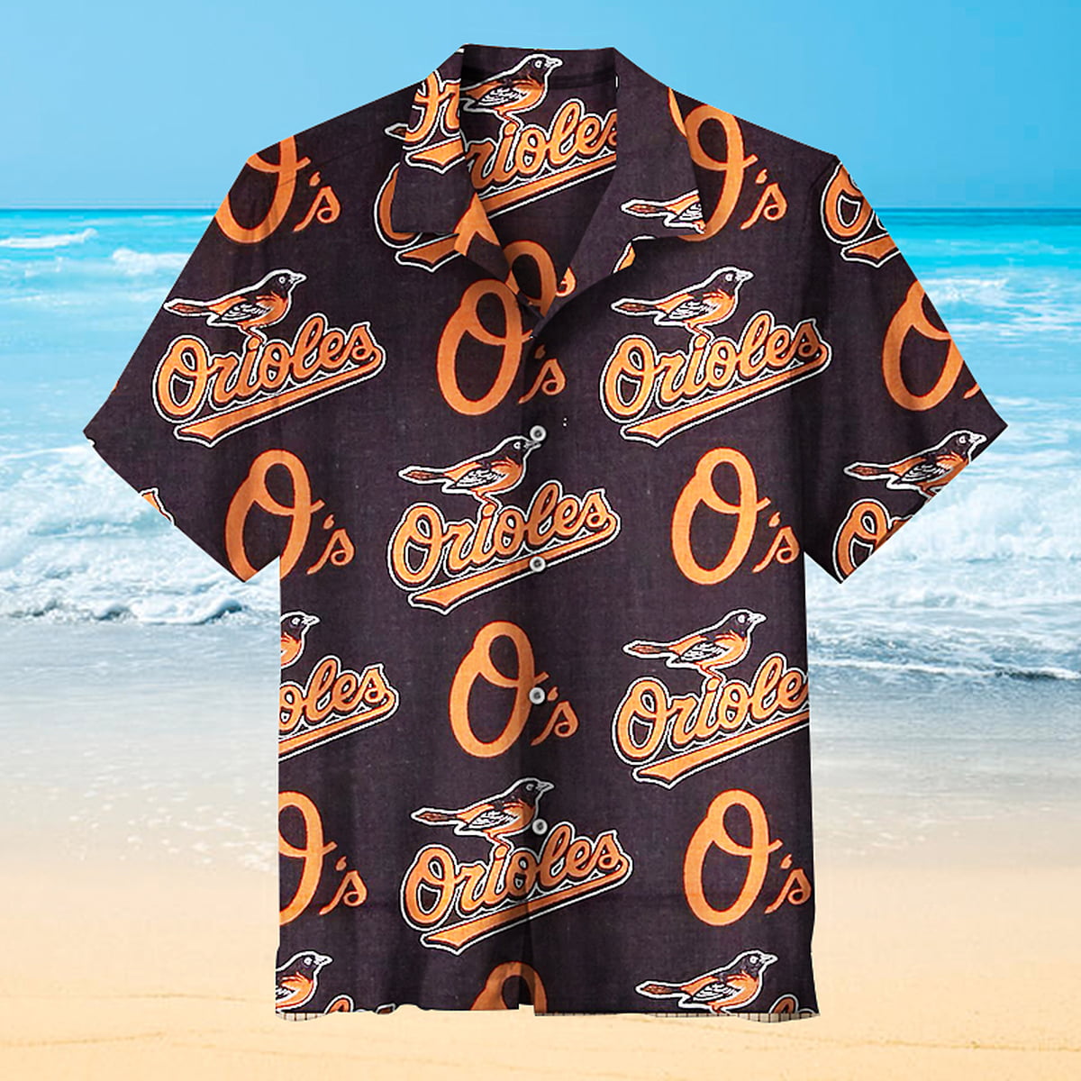 Baltimore Orioles Hawaiian Shirt - Famjoys Baltimore Orioles Hawaiian Shirt - Famjoys