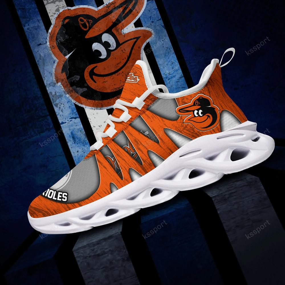 Baltimore Orioles Max Soul Shoes, Running Sneakers - Famjoys Baltimore Orioles Max Soul Shoes, Running Sneakers - Famjoys