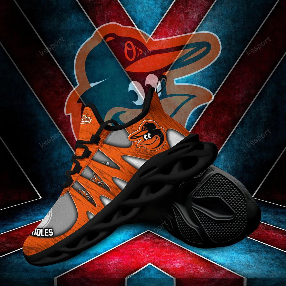 Baltimore Orioles Max Soul Shoes, Running Sneakers - Famjoys Baltimore Orioles Max Soul Shoes, Running Sneakers - Famjoys