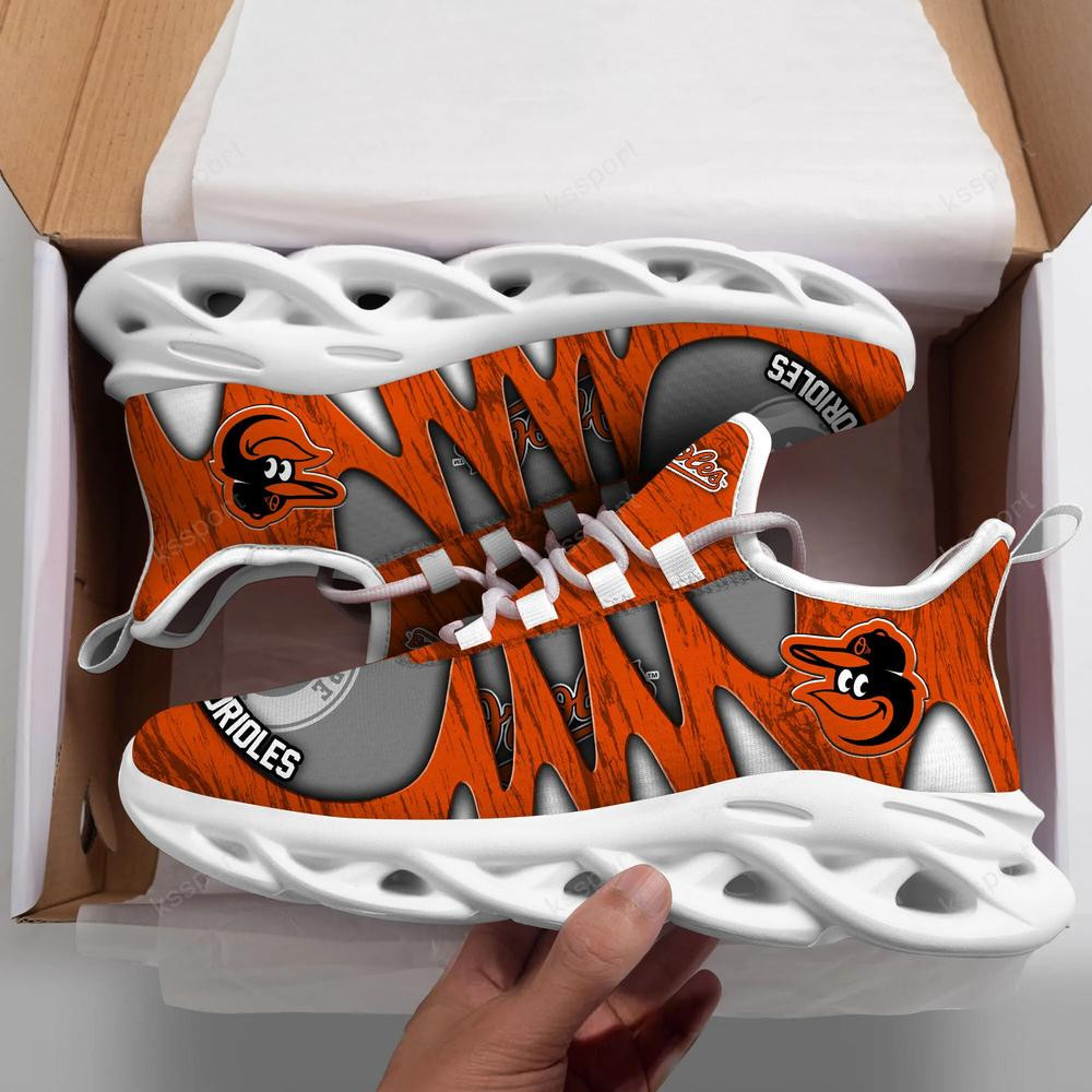 Baltimore Orioles Max Soul Shoes, Running Sneakers - Famjoys Baltimore Orioles Max Soul Shoes, Running Sneakers - Famjoys