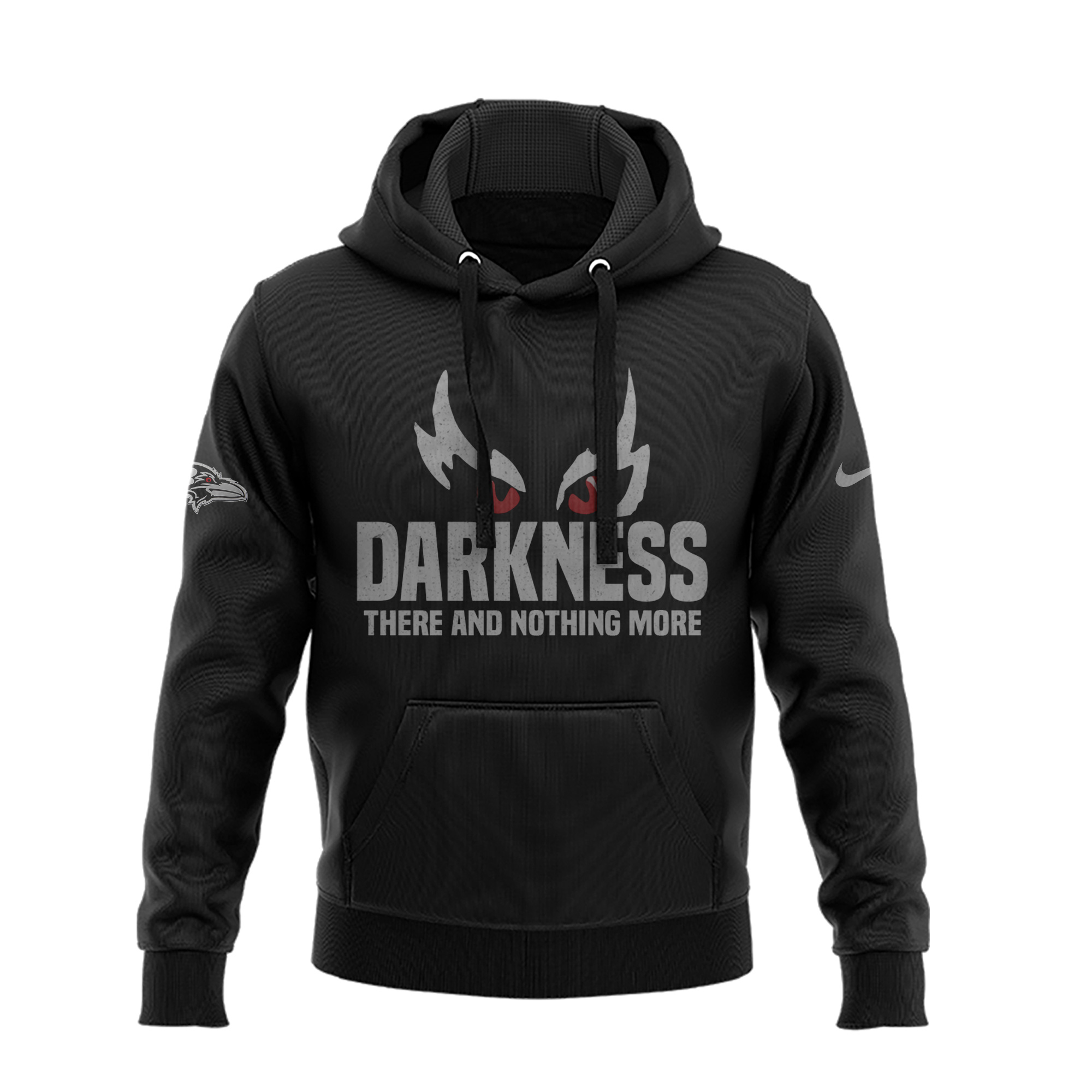 Baltimore Raven Darkness There And Nothing More Hoodie - Famjoys Baltimore Raven Darkness There And Nothing More Hoodie - Famjoys