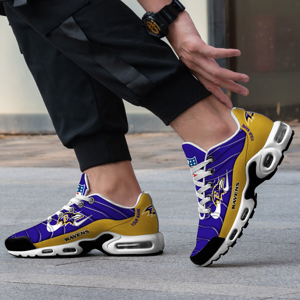 Baltimore Ravens-32 Teams Personalized H56 Shoes New Swoosh-SP28122303ID03DS07 - Famjoys Baltimore Ravens-32 Teams Personalized H56 Shoes New Swoosh-SP28122303ID03DS07 - Famjoys