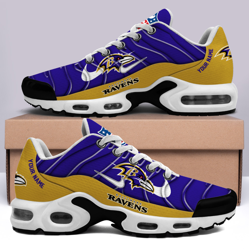 Baltimore Ravens-32 Teams Personalized H56 Shoes New Swoosh-SP28122303ID03DS07 - Famjoys Baltimore Ravens-32 Teams Personalized H56 Shoes New Swoosh-SP28122303ID03DS07 - Famjoys