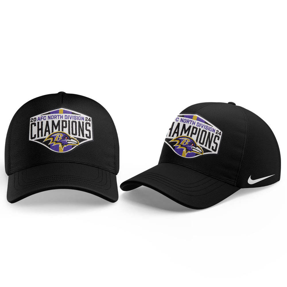 Baltimore Ravens AFC North Division Champions T-shirt V2 - Famjoys Baltimore Ravens AFC North Division Champions T-shirt V2 - Famjoys