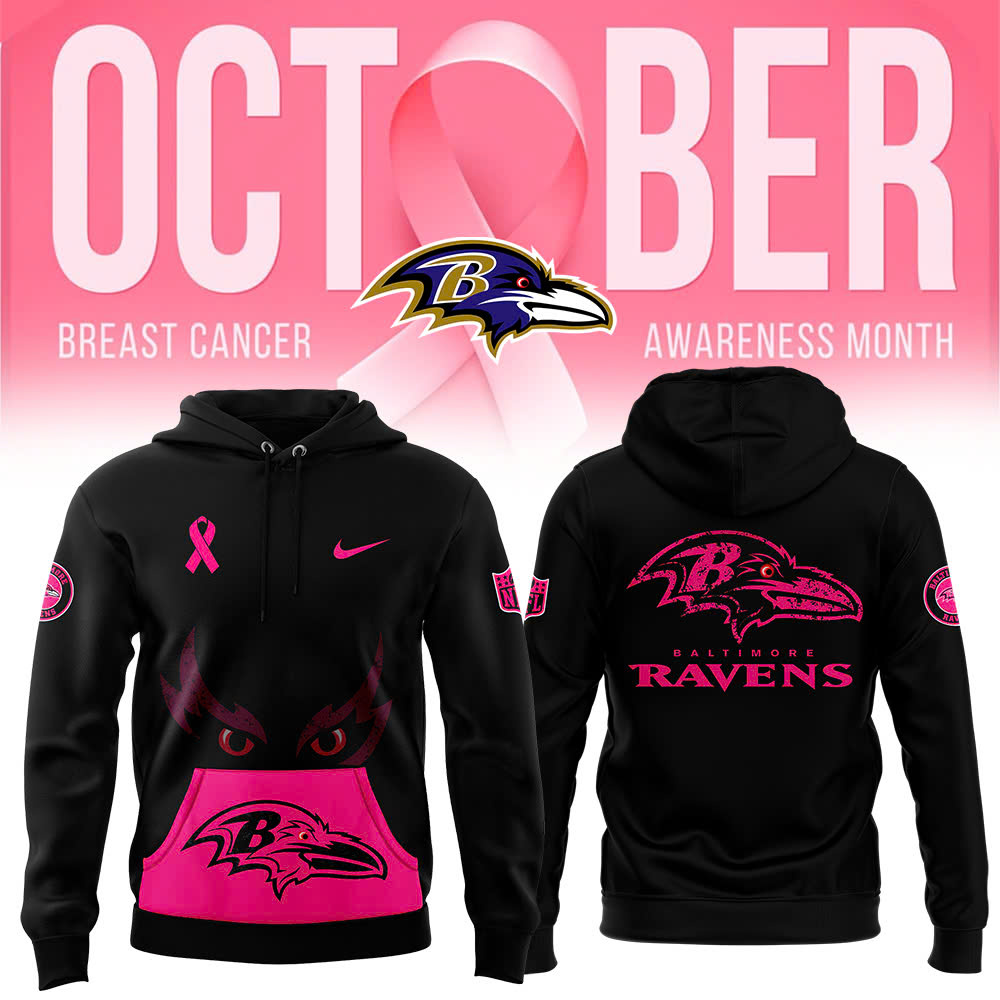 Baltimore Ravens Crucial Catch Club Pullover Hoodie - Famjoys Baltimore Ravens Crucial Catch Club Pullover Hoodie - Famjoys