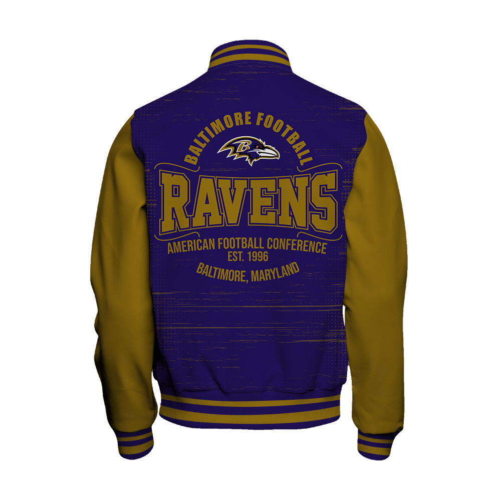 Baltimore Ravens - Proud Of The Shirt Unisex Varsity Jacket - Famjoys Baltimore Ravens - Proud Of The Shirt Unisex Varsity Jacket - Famjoys