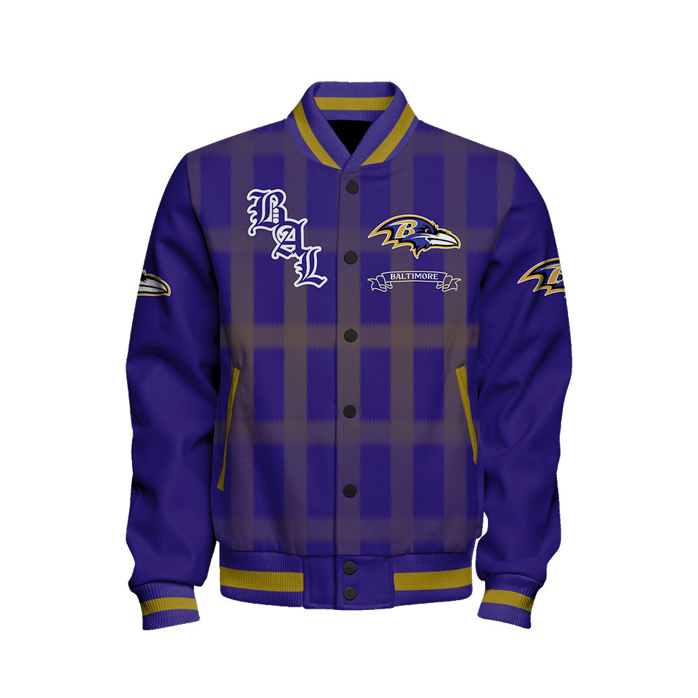 Baltimore Ravens - Unforgettable Memories Unisex Varsity Jacket - Famjoys Baltimore Ravens - Unforgettable Memories Unisex Varsity Jacket - Famjoys