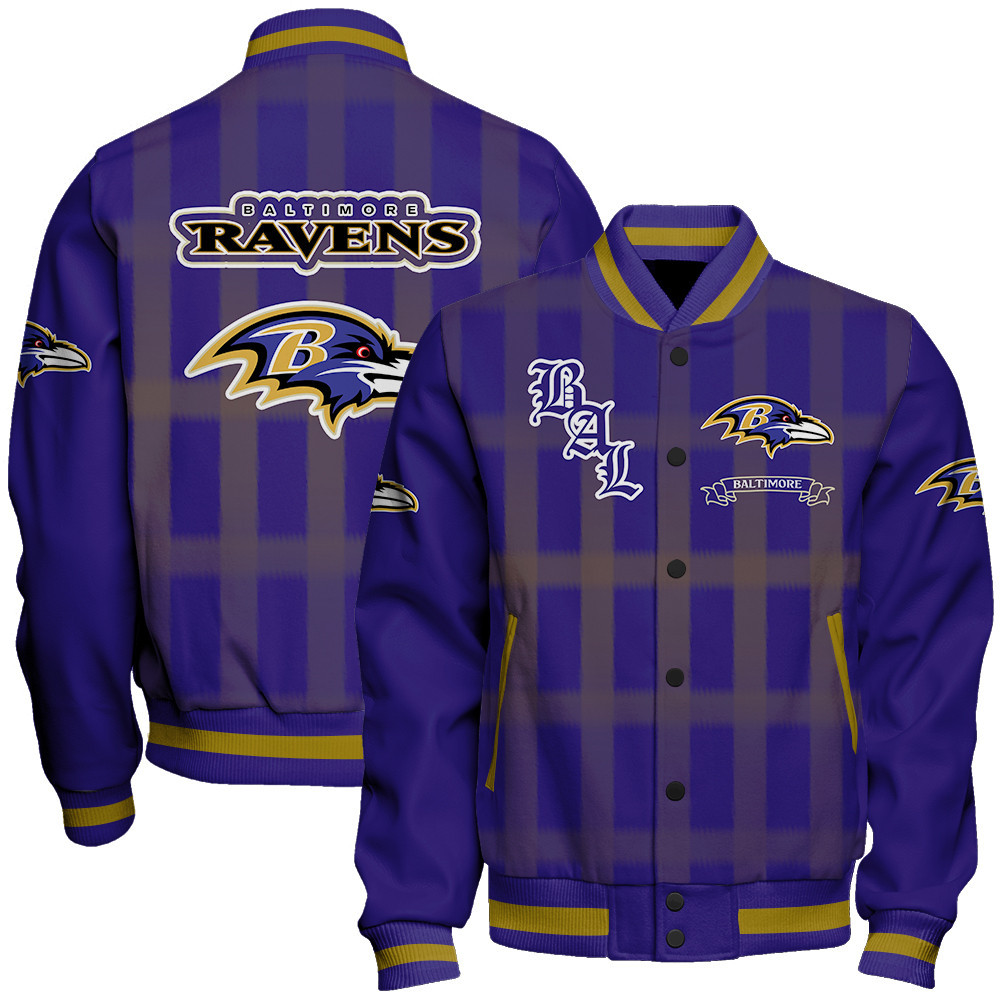 Baltimore Ravens - Unforgettable Memories Unisex Varsity Jacket - Famjoys Baltimore Ravens - Unforgettable Memories Unisex Varsity Jacket - Famjoys