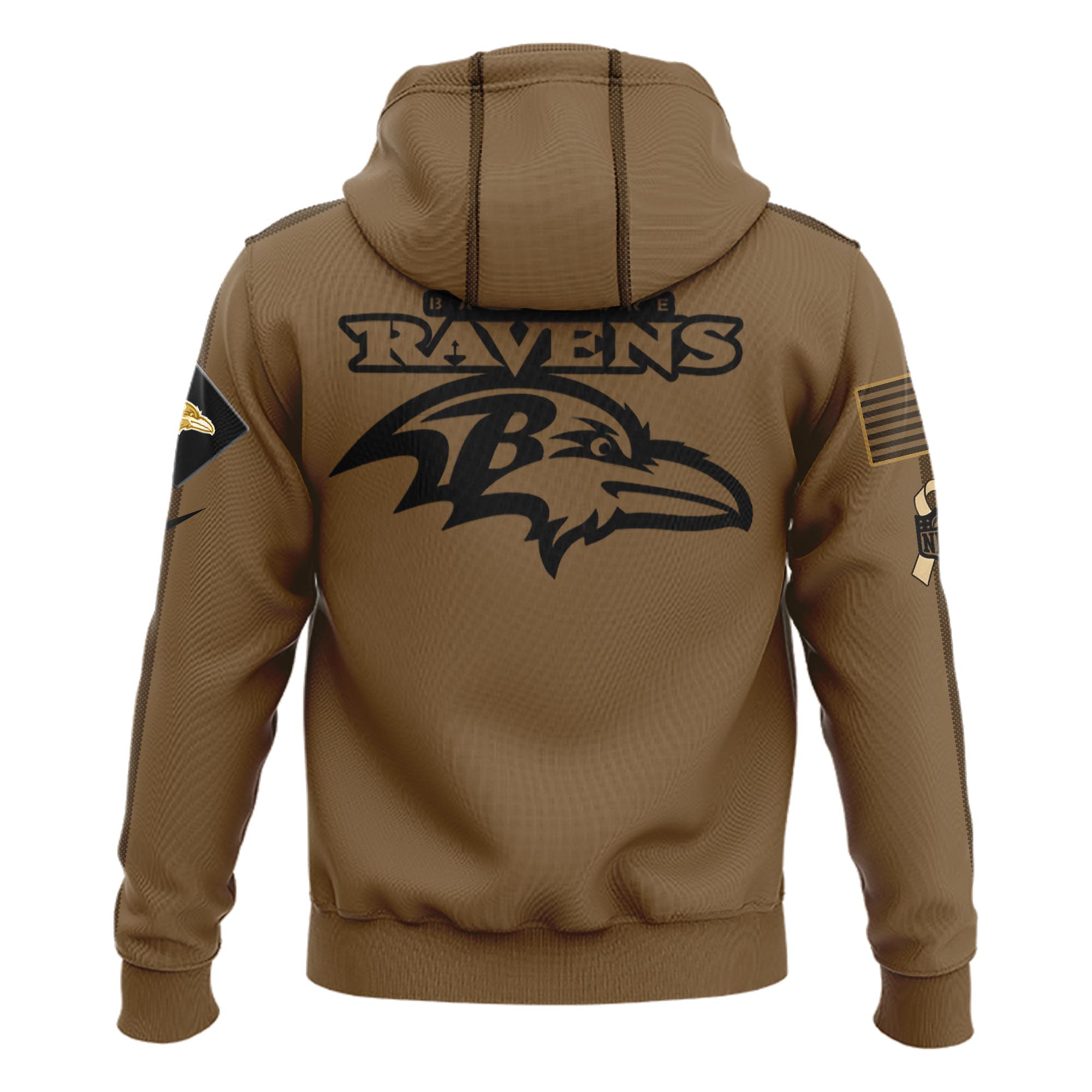 Baltimore Ravens Veterans Hoodie - Famjoys Baltimore Ravens Veterans Hoodie - Famjoys