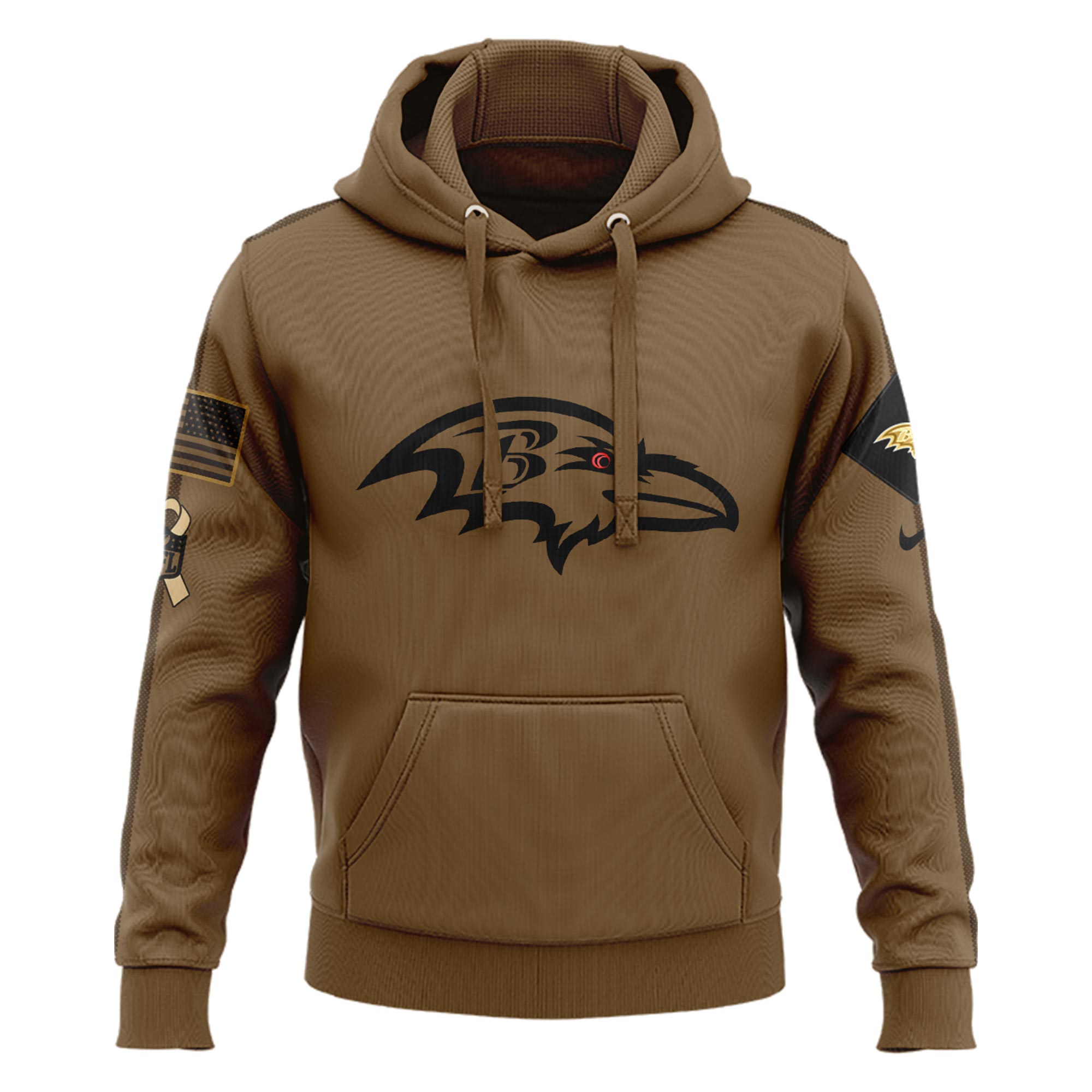 Baltimore Ravens Veterans Hoodie - Famjoys Baltimore Ravens Veterans Hoodie - Famjoys