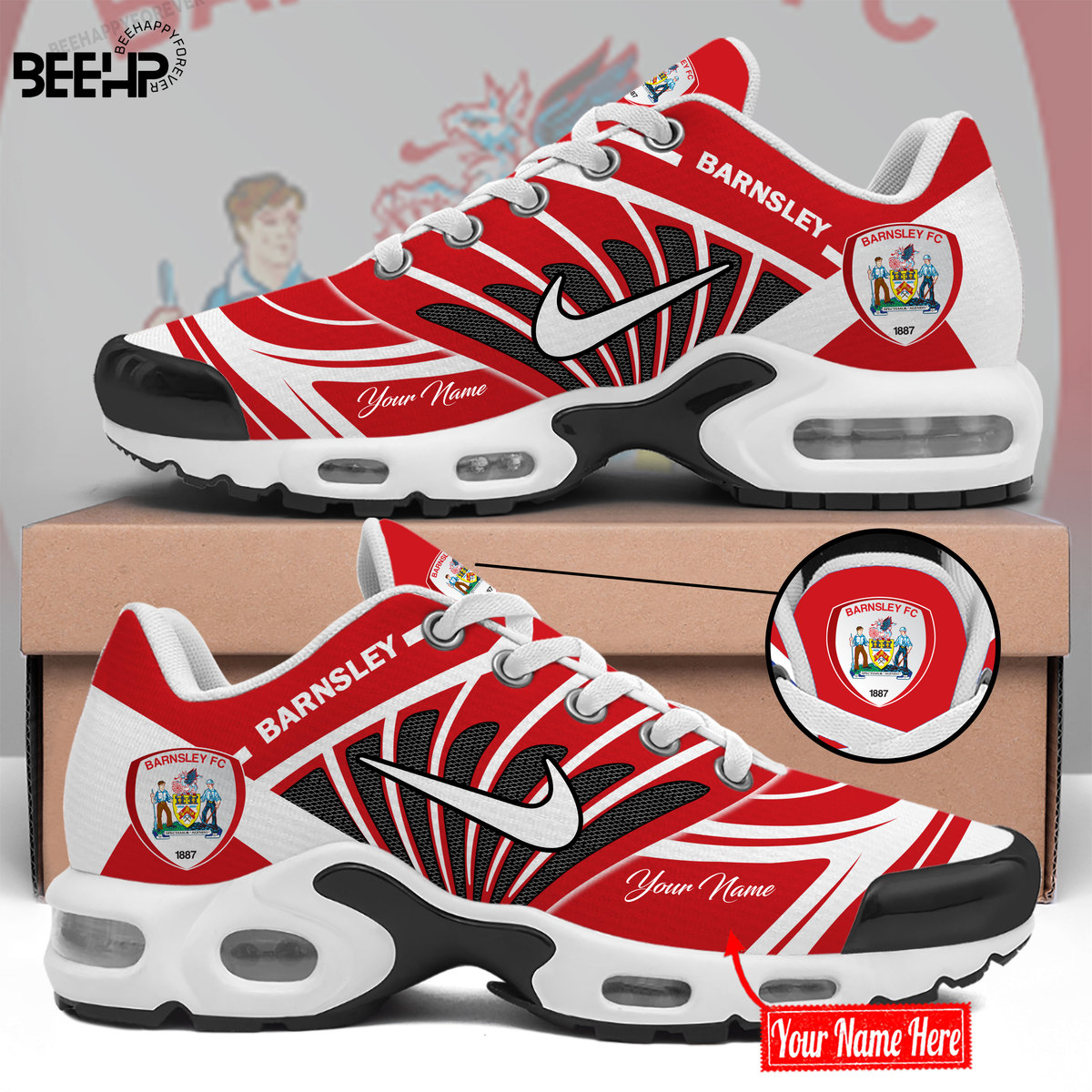 Barnsley Fc New Shoes - Famjoys Barnsley Fc New Shoes - Famjoys