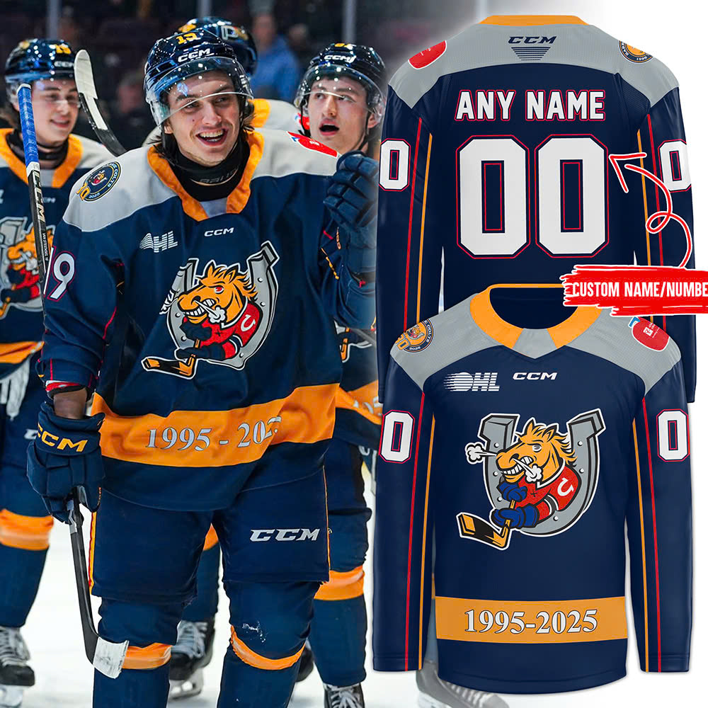 Barrie Colts New Hockey Jersey 2025 - Famjoys Barrie Colts New Hockey Jersey 2025 - Famjoys
