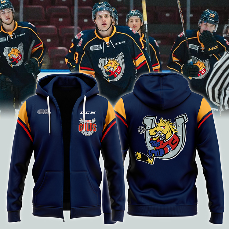 Barrie Colts Zip Hoodie - Famjoys Barrie Colts Zip Hoodie - Famjoys