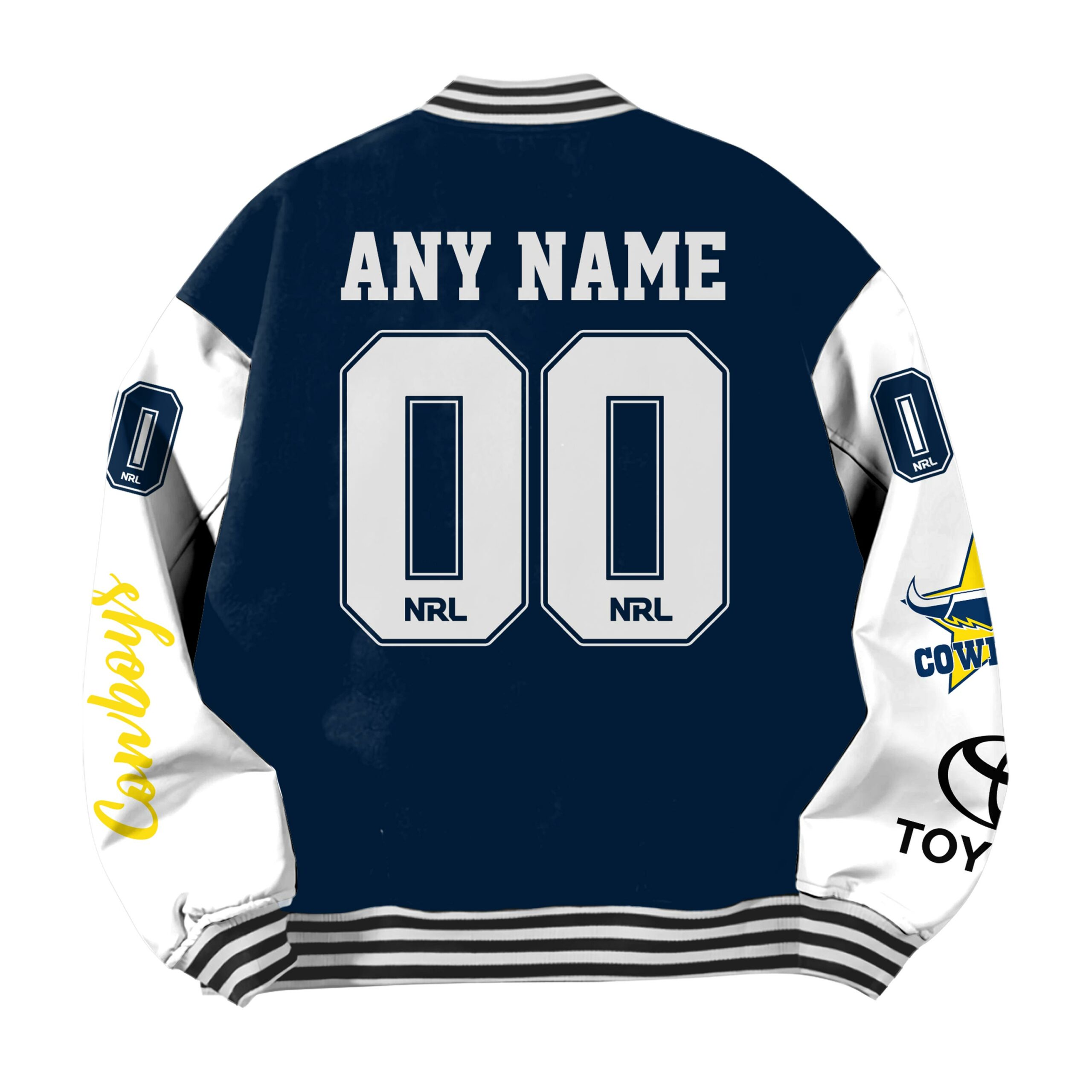 Baseball Jacket North Queensland Cowboys - Famjoys Baseball Jacket North Queensland Cowboys - Famjoys