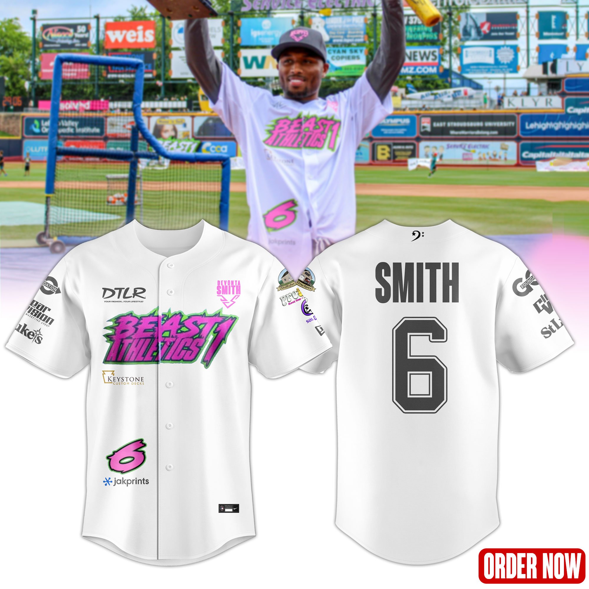 Baseball Jersey Charity Smith 06 - Famjoys Baseball Jersey Charity Smith 06 - Famjoys