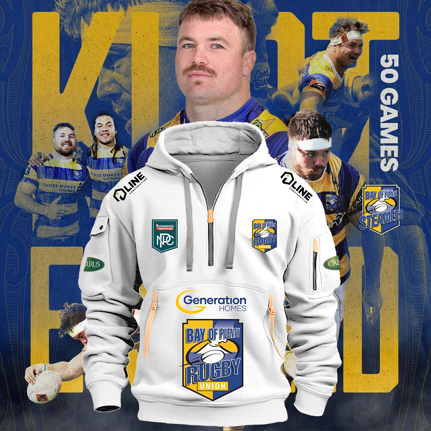 Bay of Plenty Rugby new Hoodie - Famjoys Bay of Plenty Rugby new Hoodie - Famjoys