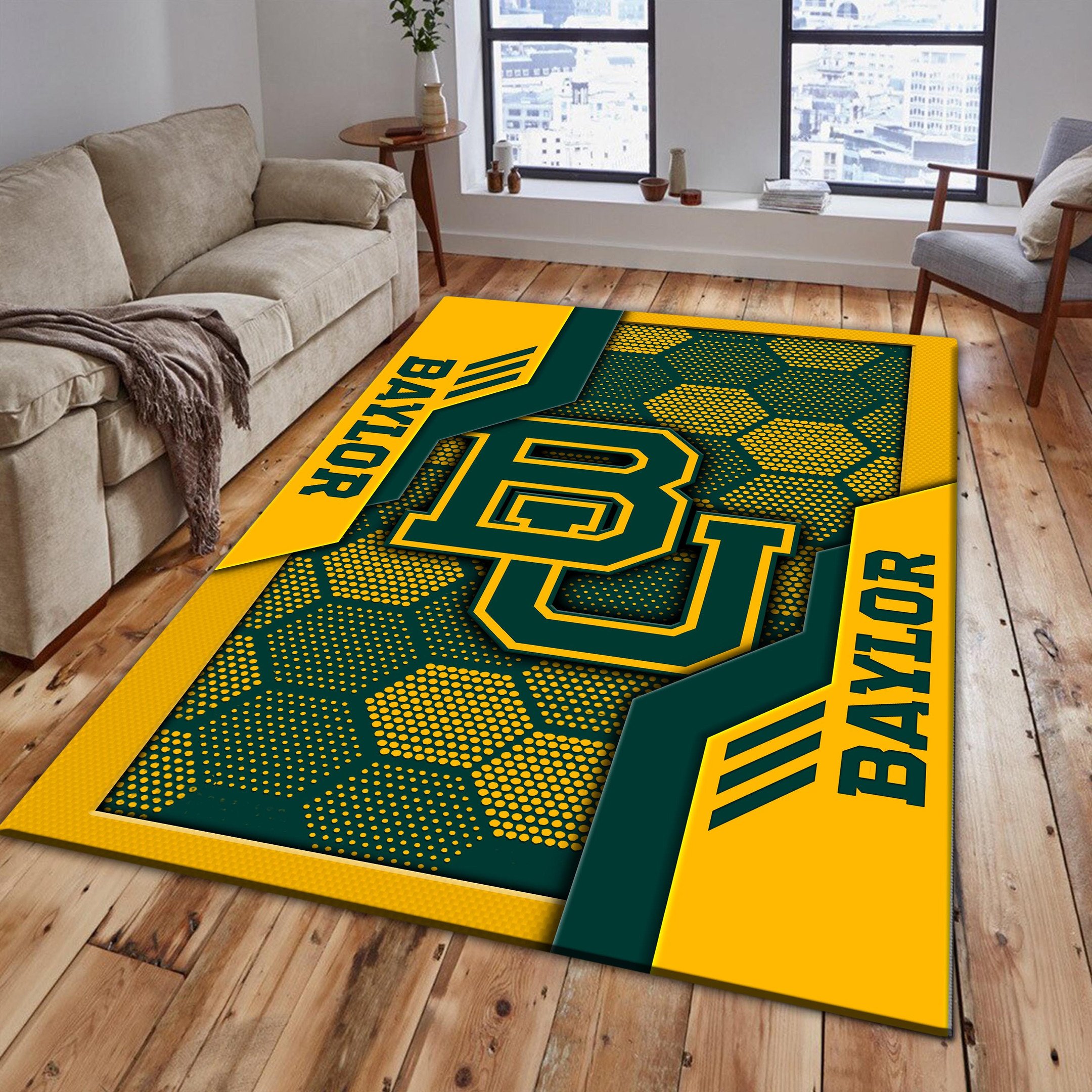 Baylor Bears Area Rugs 3725 - Famjoys Baylor Bears Area Rugs 3725 - Famjoys